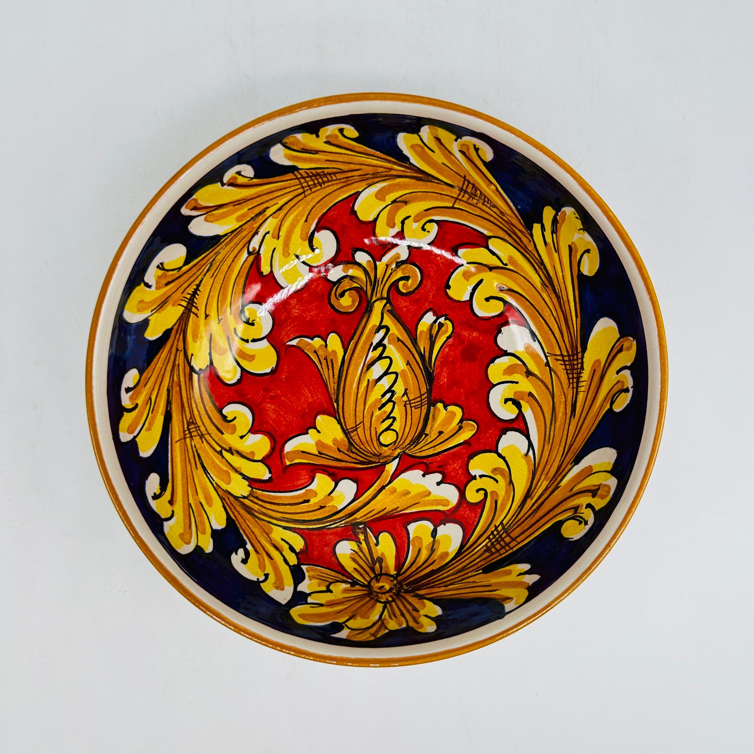 Insalatiera diametro cm 20 Ceramica Caltagirone - Anika - INSALATIERA