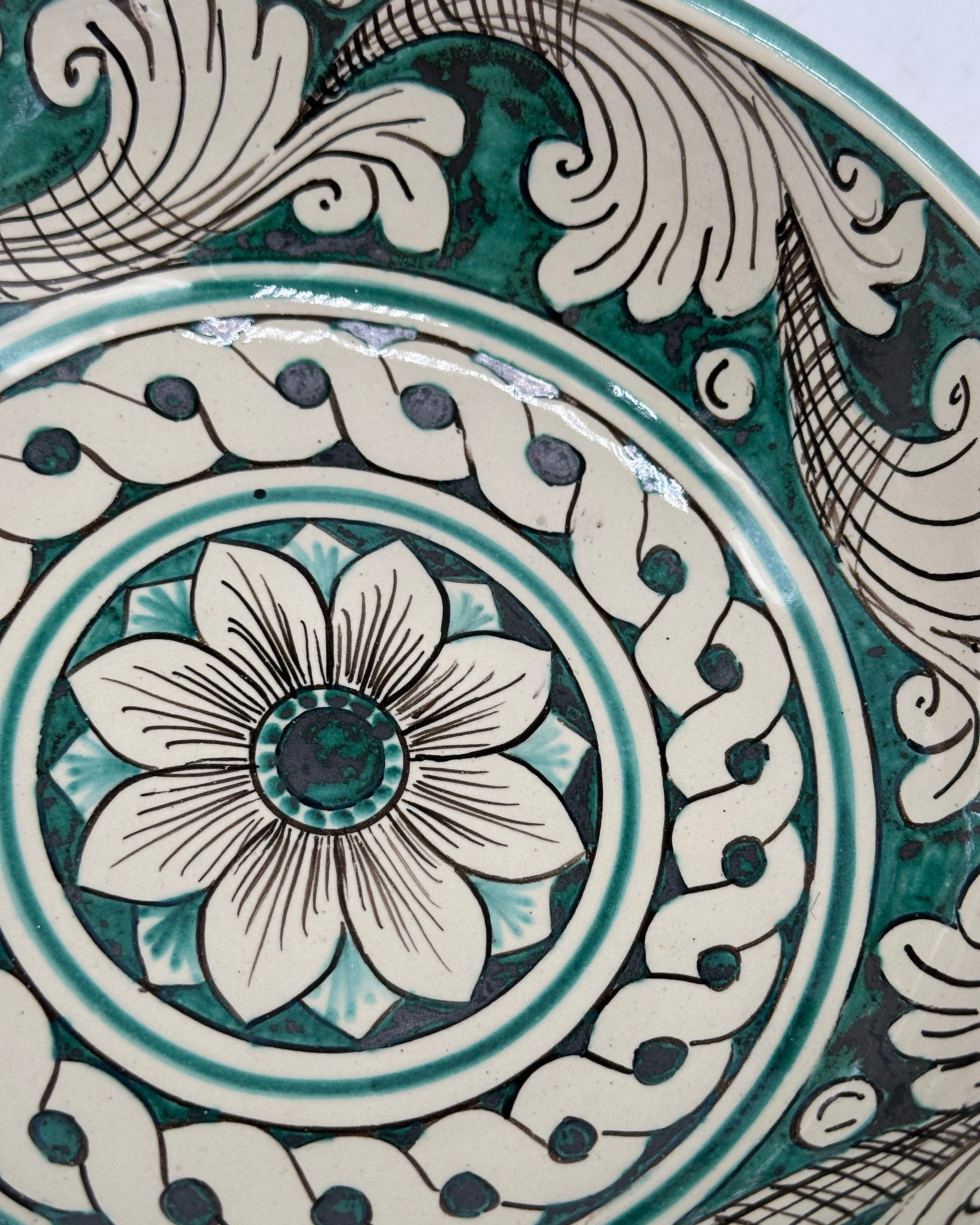 Insalatiera diametro cm 20 Ceramica Caltagirone - Calla - INSALATIERA