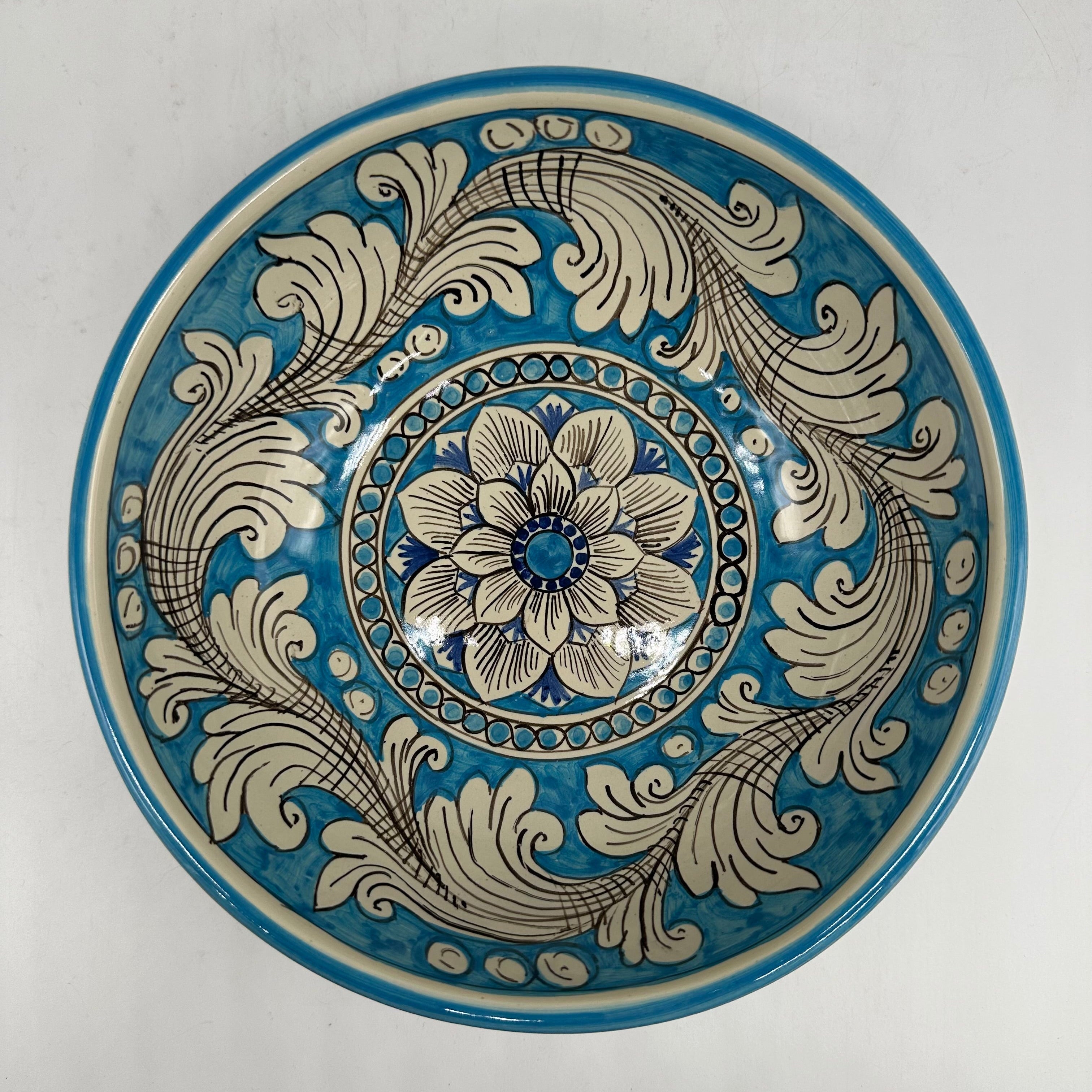 Insalatiera diametro cm 20 Ceramica Caltagirone - Dalia - INSALATIERA