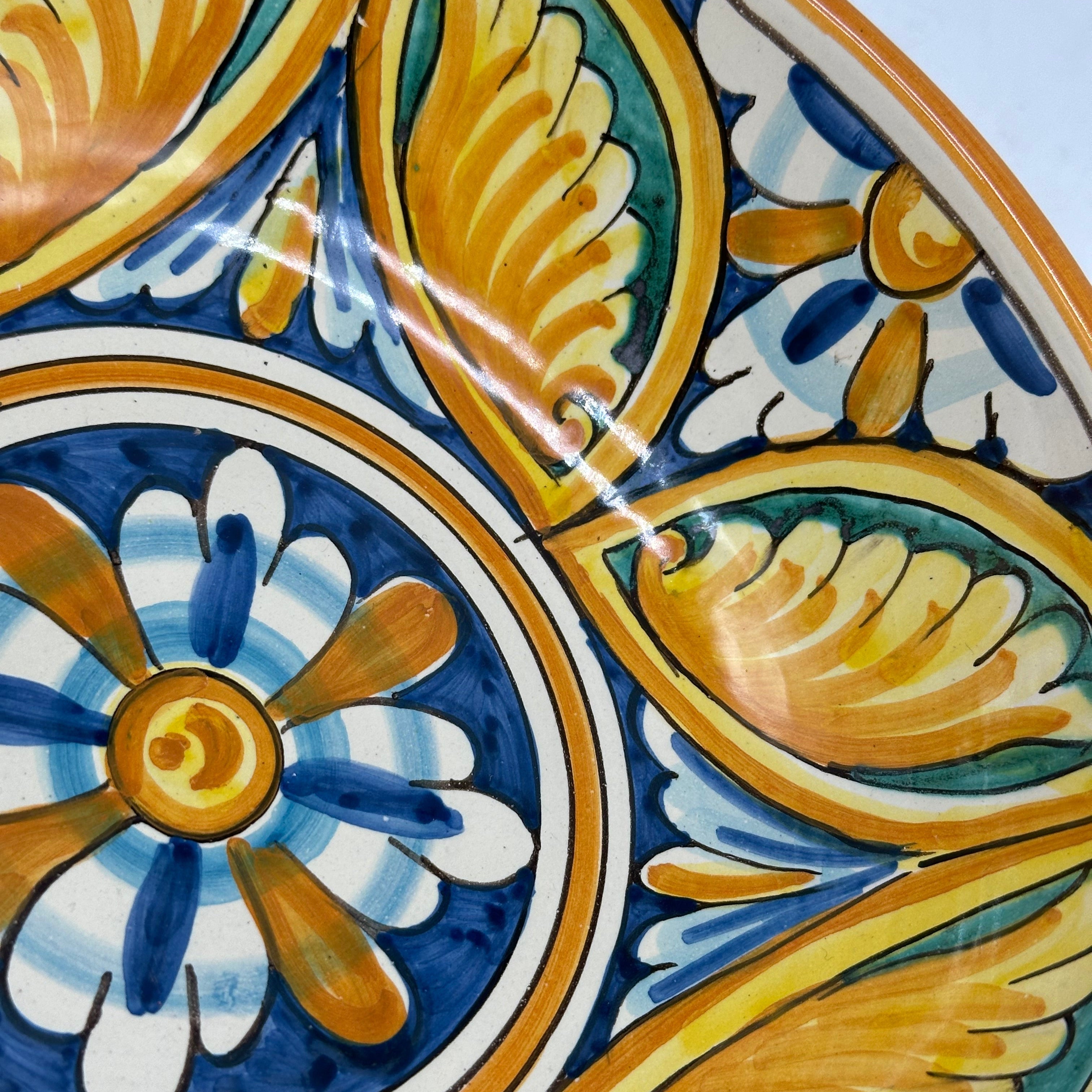 Insalatiera diametro cm 20 Ceramica Caltagirone - Fresia - INSALATIERA