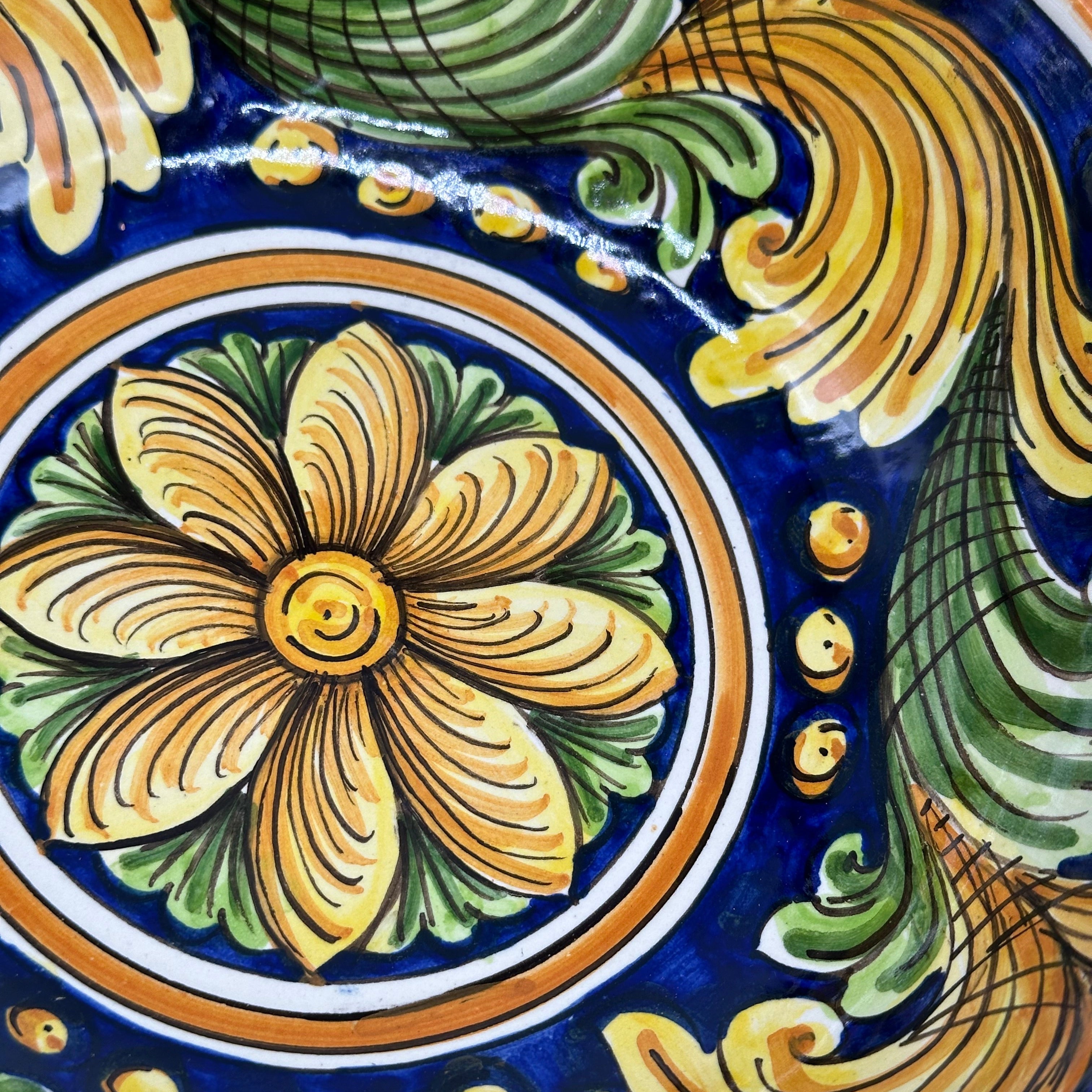 Insalatiera diametro cm 20 Ceramica Caltagirone - Primula - INSALATIERA