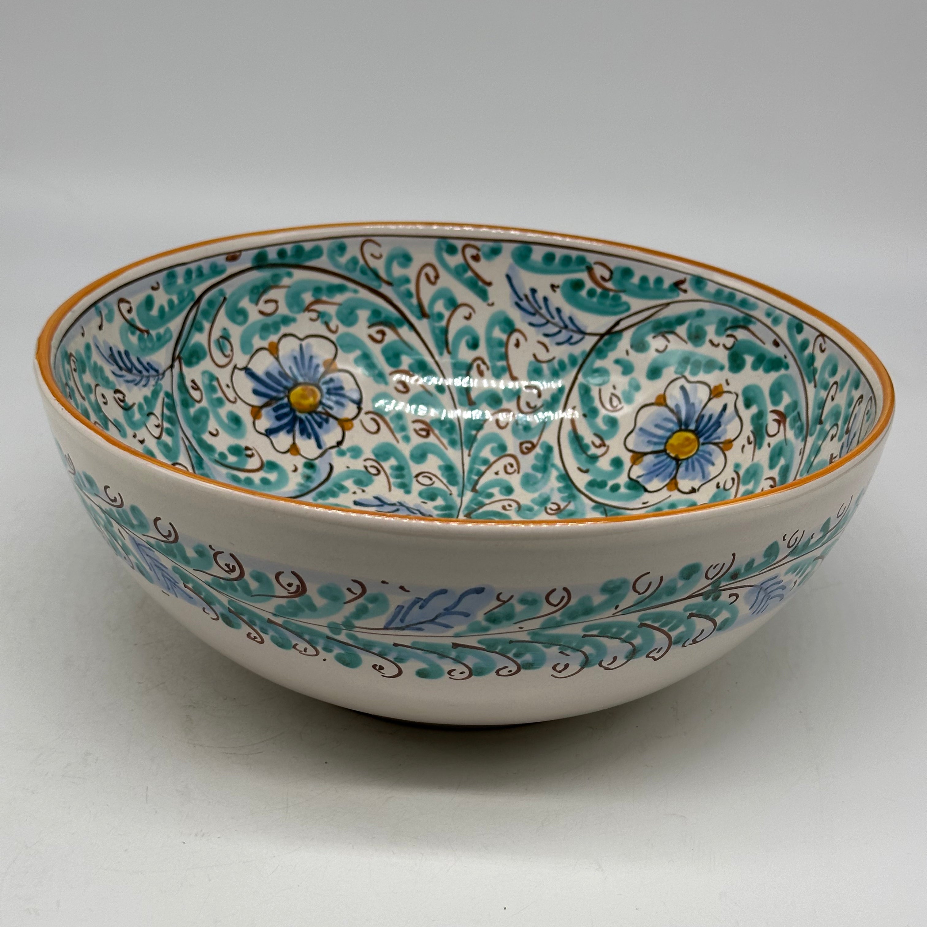 Insalatiera diametro cm 25 Ceramica Caltagirone - Eolie - INSALATIERE