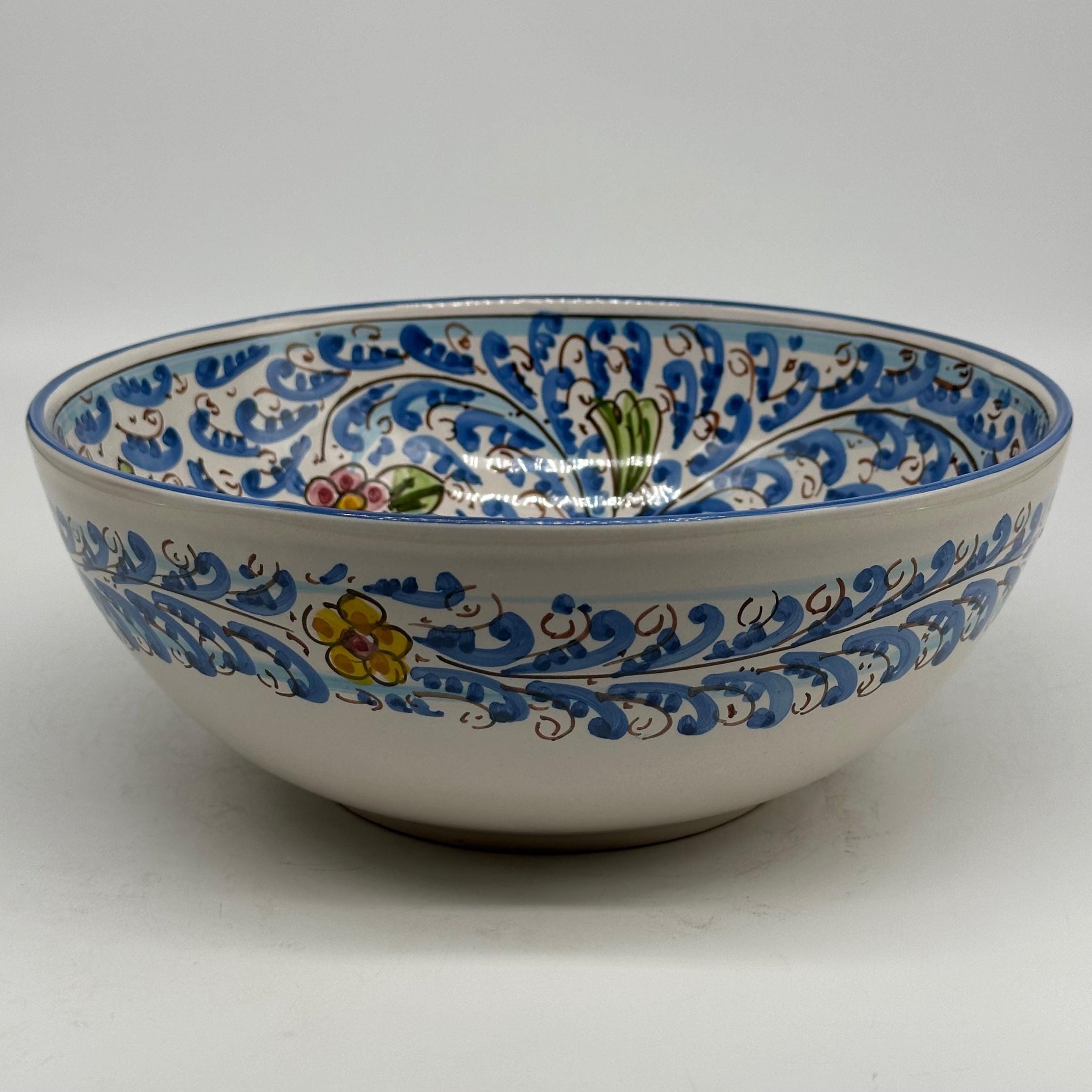 Insalatiera diametro cm 25 Ceramica Caltagirone - Opale