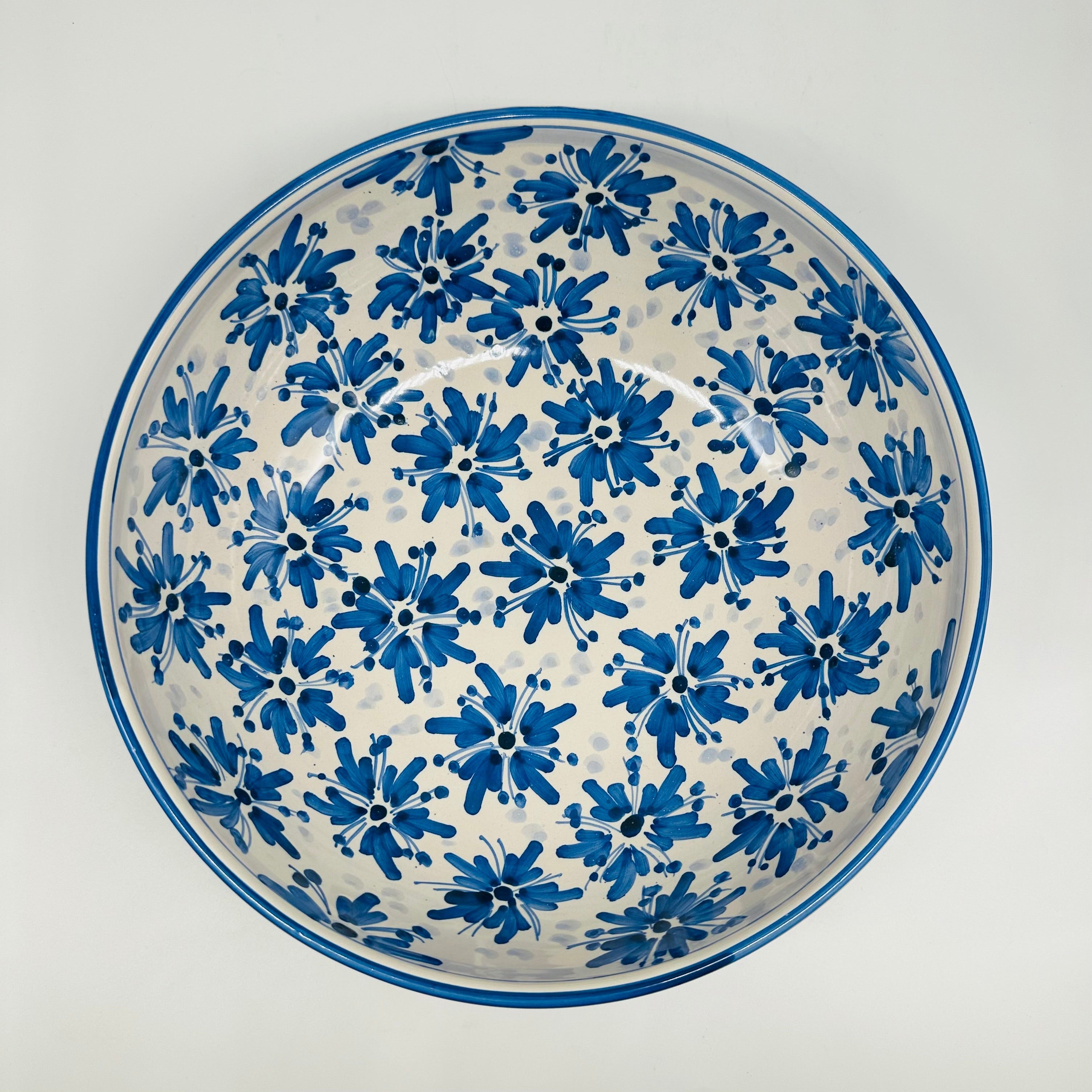 Insalatiera diametro cm 30 Ceramica Caltagirone - Panarea - INSALATIERA