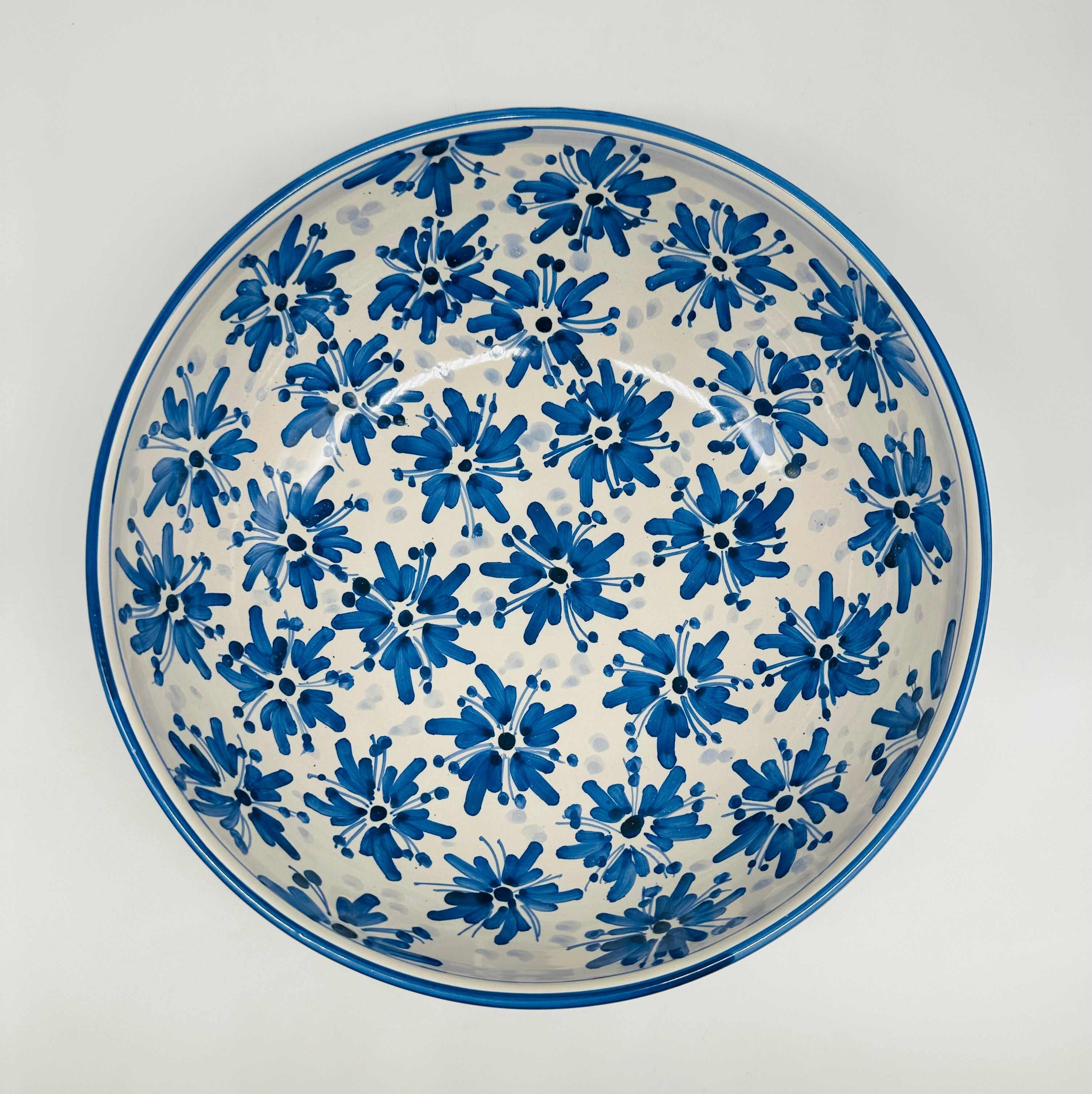 Insalatiera diametro cm 30 Ceramica Caltagirone - Panarea - INSALATIERA