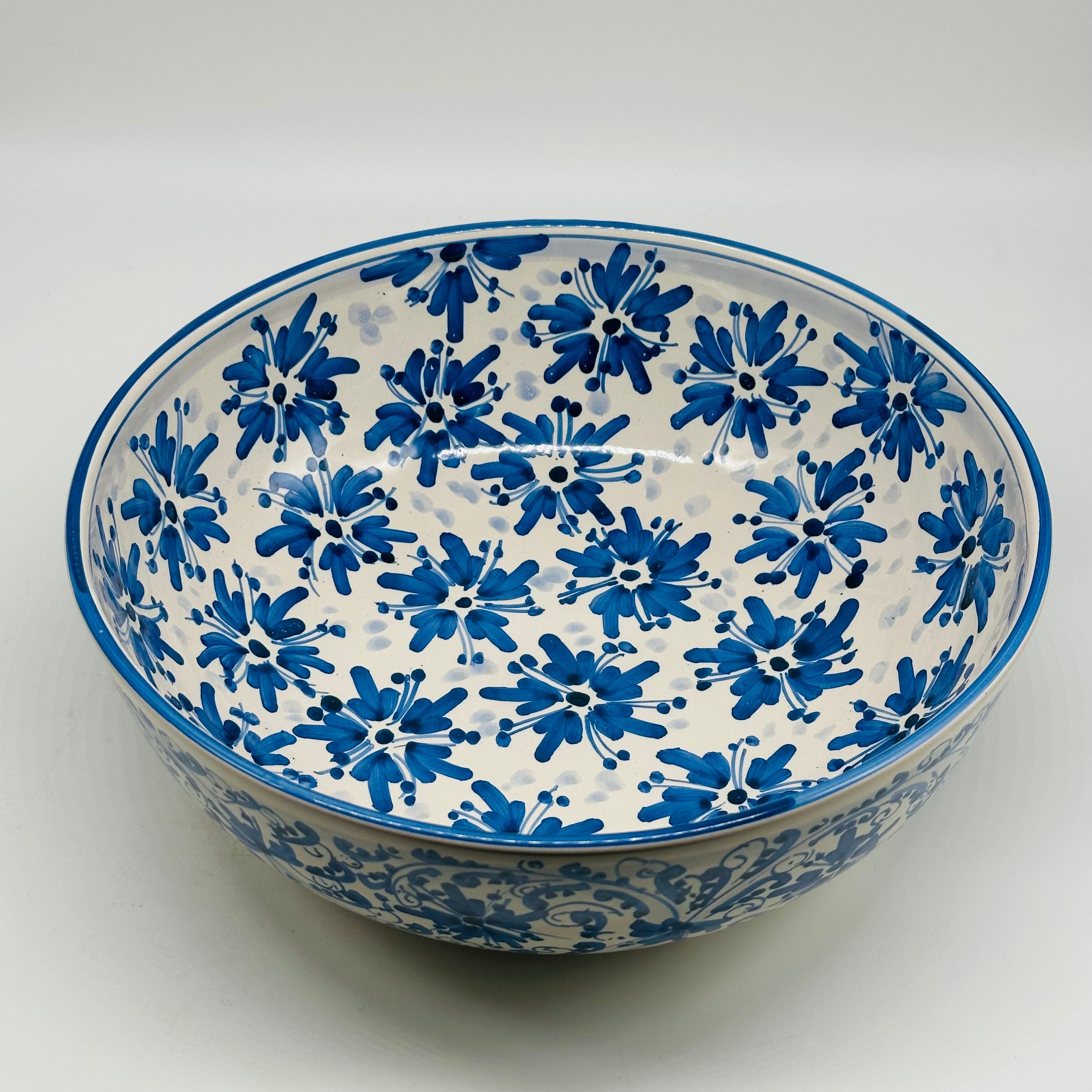 Insalatiera diametro cm 30 Ceramica Caltagirone - Panarea - INSALATIERA