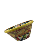 Lavello Ceramica Caltagirone Diametro cm 38 Altezza cm 17 per interno/esterno V.2 - OGGETTISTICA