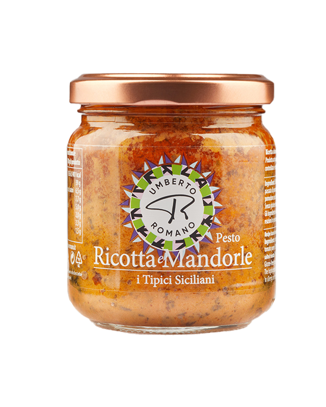 Pesto Ricotta e Mandorle Grammi 180 - MARMELLATE