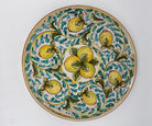 Piatto Decorativo dipinto a mano diametro cm 30 Decoro n.5s - DD CERAMICHE SICILIANE