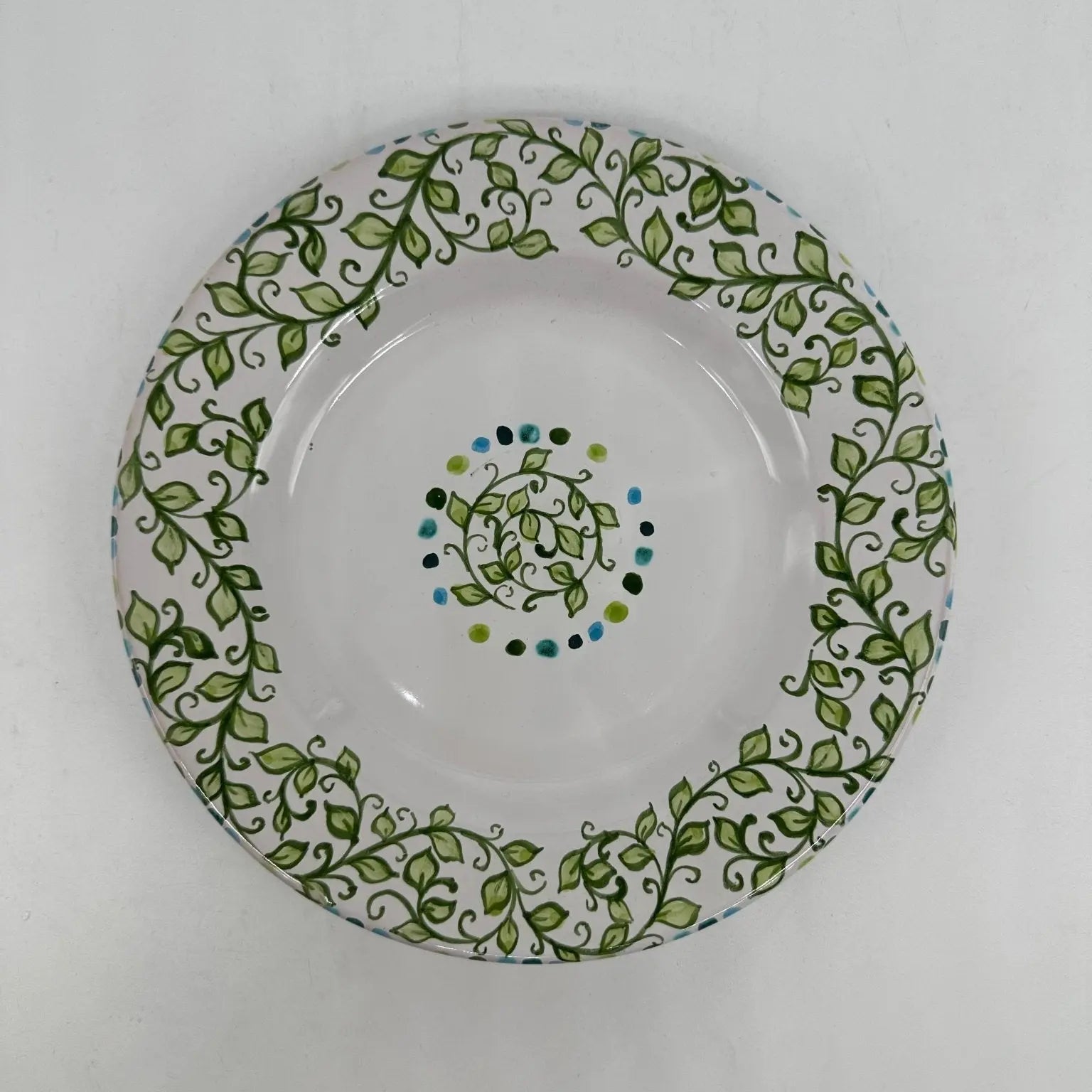 Piatto Dessert Uso Alimentare Ceramica Caltagirone - Rodolite - PIATTI SERVIZIO