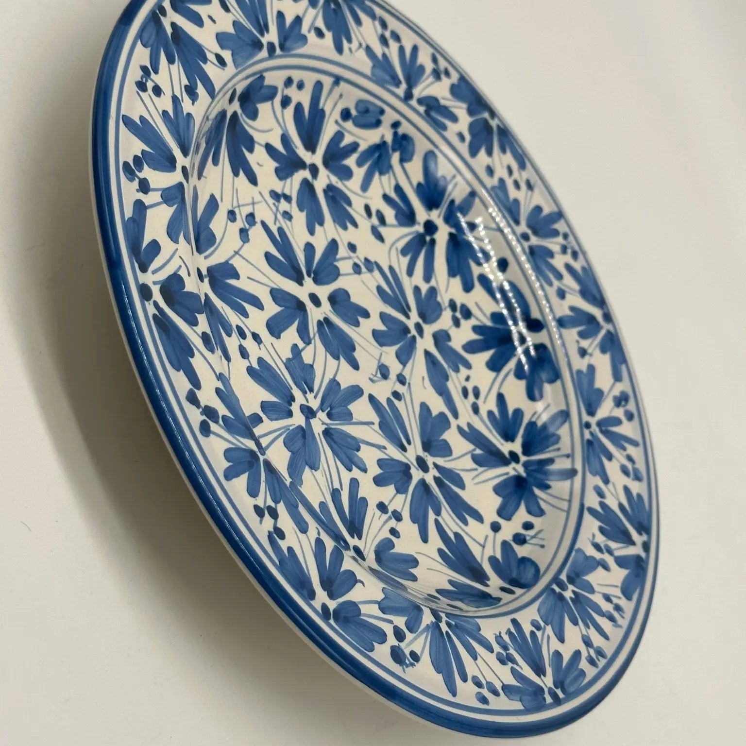 Piatto Fondo Uso Alimentare Ceramica Caltagirone - Panarea - PIATTI SERVIZIO