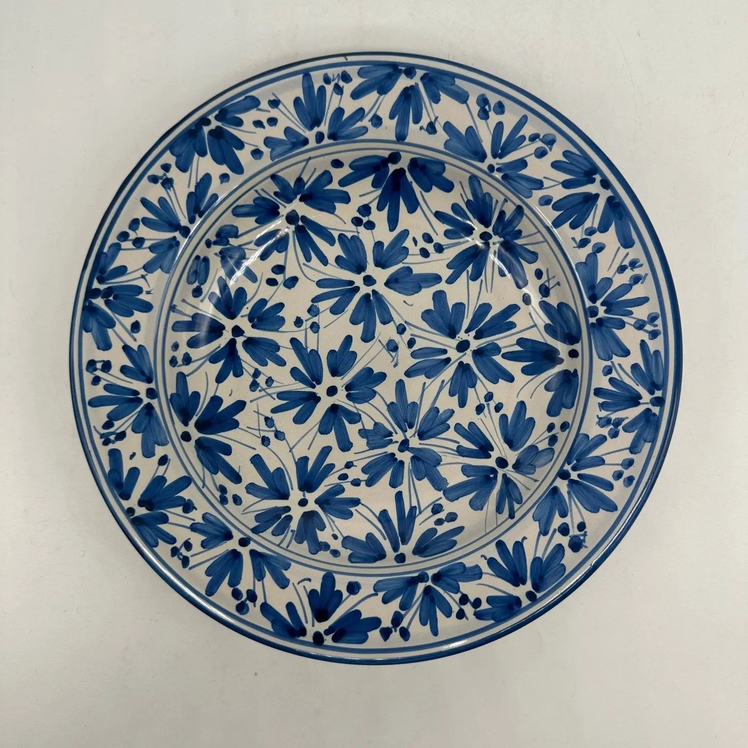 Piatto Fondo Uso Alimentare Ceramica Caltagirone - Panarea - PIATTI SERVIZIO