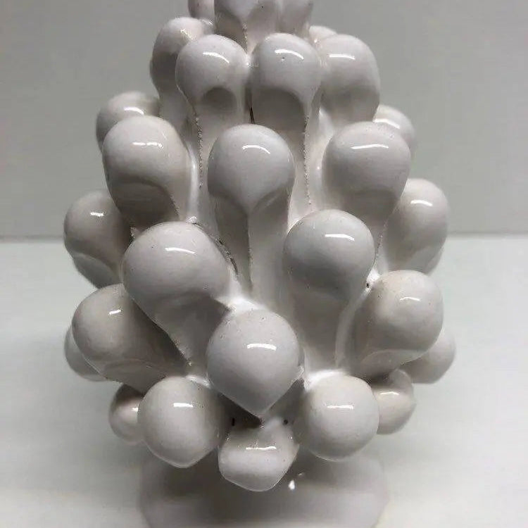 Pigna Ceramica Caltagirone cm H.10 Artigianale VARI COLORI DD CERAMICHE SICILIANE
