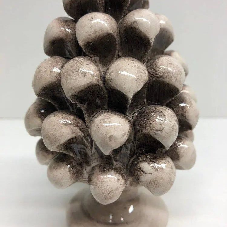 Pigna Ceramica Caltagirone cm H.10 Artigianale VARI COLORI DD CERAMICHE SICILIANE