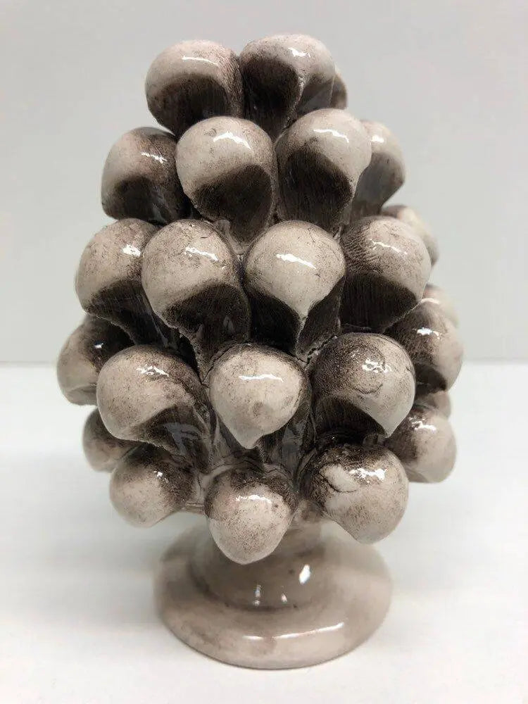 Pigna Ceramica Caltagirone cm H.10 Artigianale VARI COLORI DD CERAMICHE SICILIANE