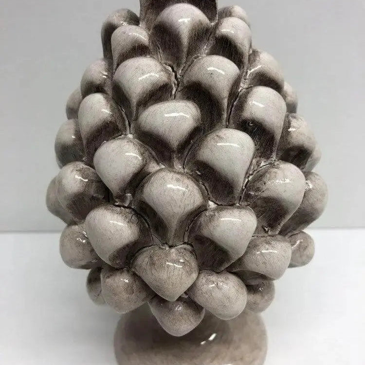 Pigna Ceramica Caltagirone cm H.15 Artigianale VARI COLORI - DD CERAMICHE SICILIANE