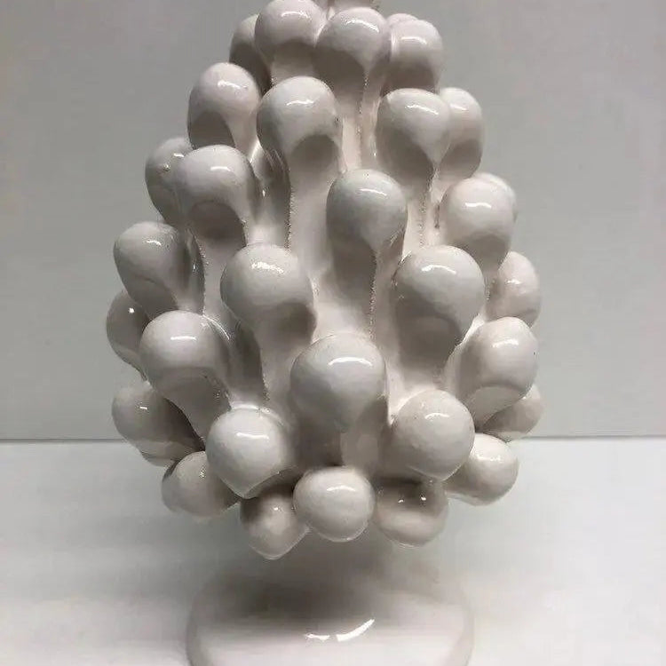 Pigna Ceramica Caltagirone cm H.15 Artigianale VARI COLORI - DD CERAMICHE SICILIANE