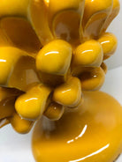 Pigna Ceramica Caltagirone cm H.30 Artigianale Giallo DD CERAMICHE SICILIANE