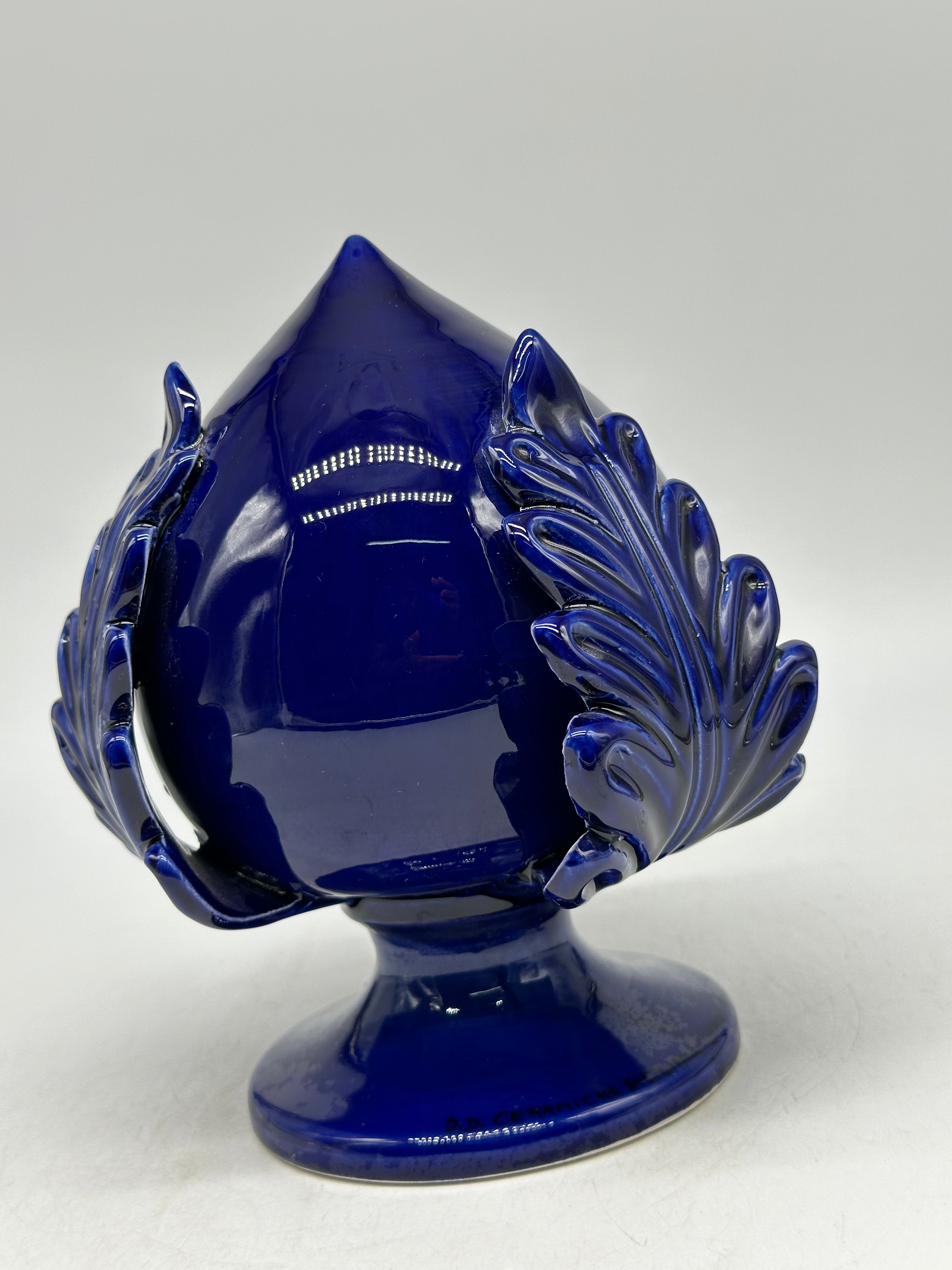 Pumo Ceramica Caltagirone cm H.20 Artigianale Blu - PUMI