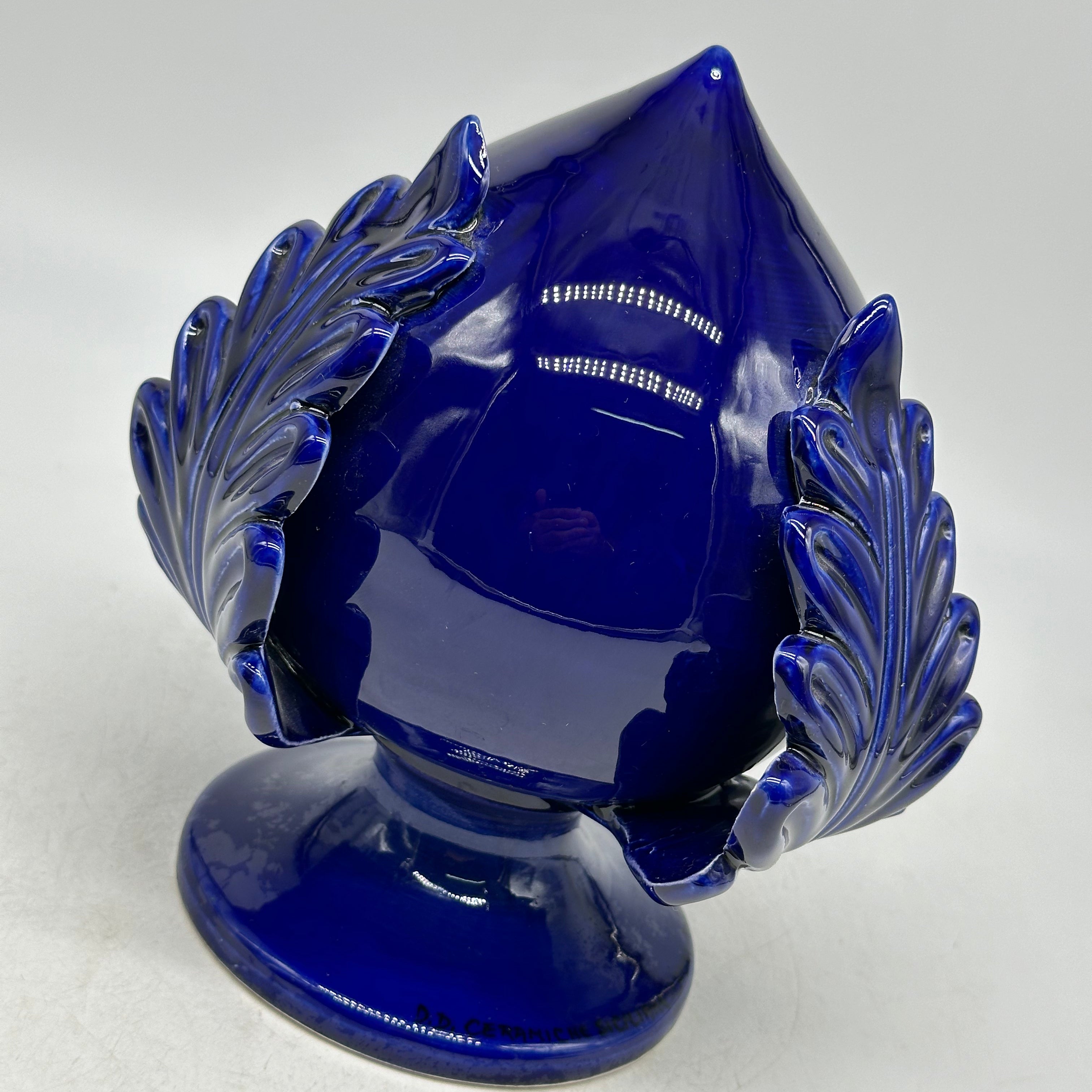 Pumo Ceramica Caltagirone cm H.20 Artigianale Blu - PUMI