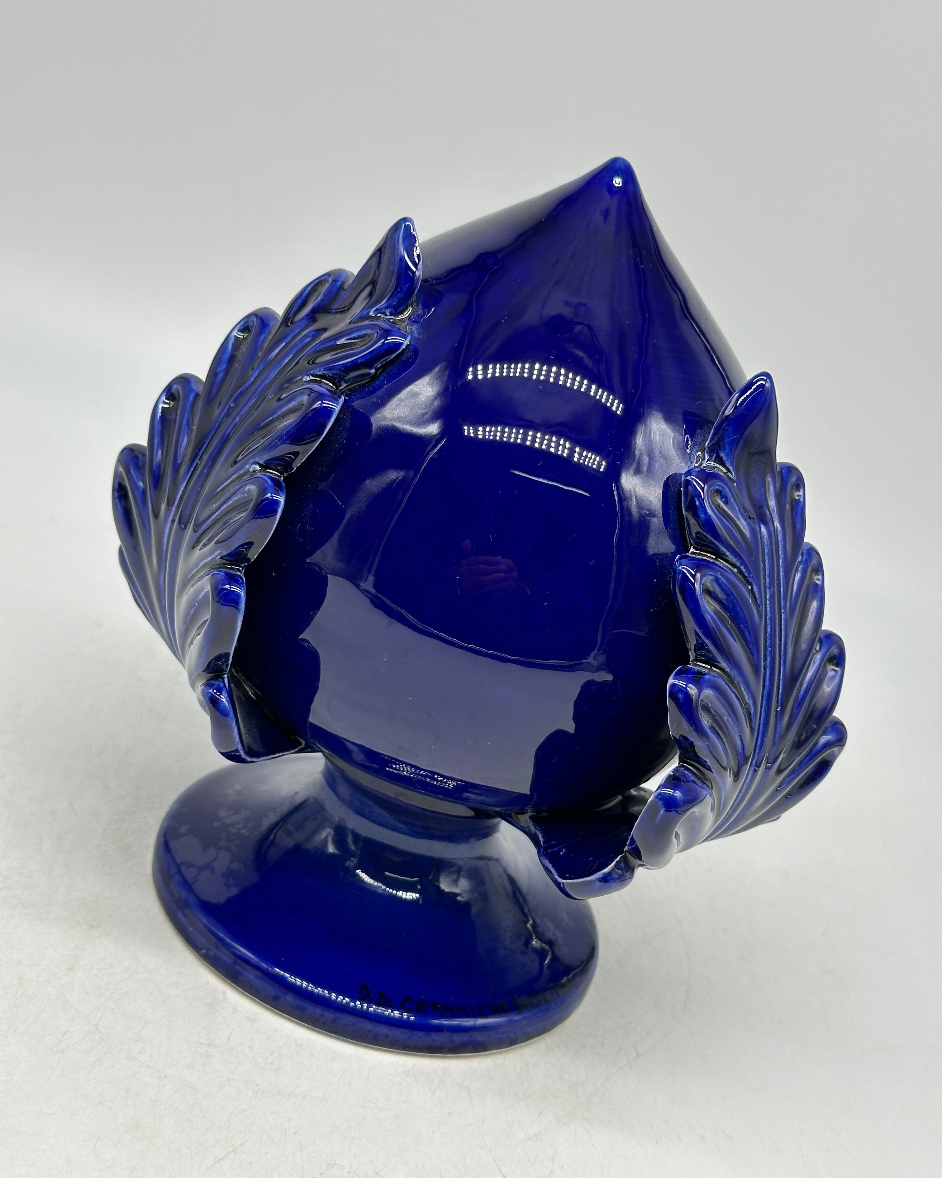 Pumo Ceramica Caltagirone cm H.20 Artigianale Blu - PUMI