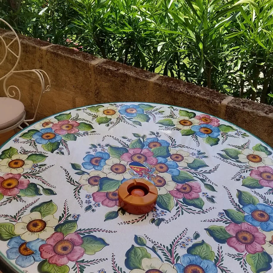 Tavolo Rotondo Fiori – Incanto Floreale - TAVOLI