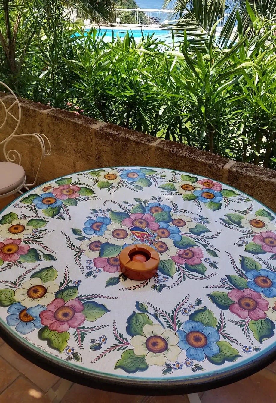 Tavolo Rotondo Fiori – Incanto Floreale - TAVOLI