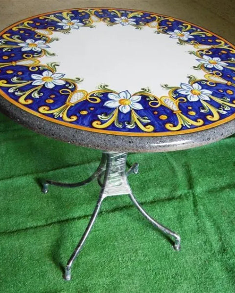 Tavolo Rotondo Floreale – Eleganza Naturale - TAVOLI