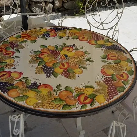 Tavolo Rotondo Frutta – Vivacità e Colore - TAVOLI