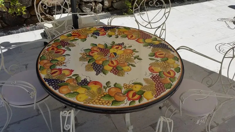 Tavolo Rotondo Frutta – Vivacità e Colore - TAVOLI