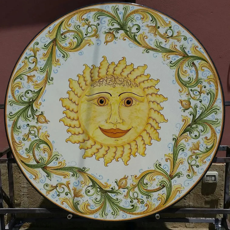 Tavolo Rotondo Sole – Luce e Arte - TAVOLI