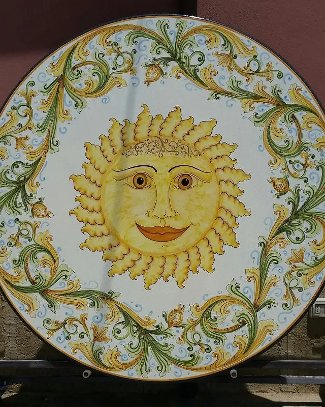 Tavolo Rotondo Sole – Luce e Arte - TAVOLI