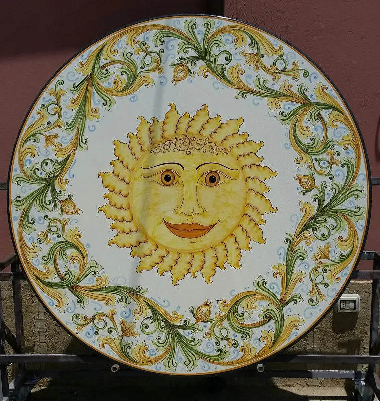 Tavolo Rotondo Sole – Luce e Arte - TAVOLI