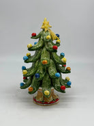 Albero di Natale Verde mod.2024 fatto a mano Ceramica Caltagirone DD CERAMICHE SICILIANE