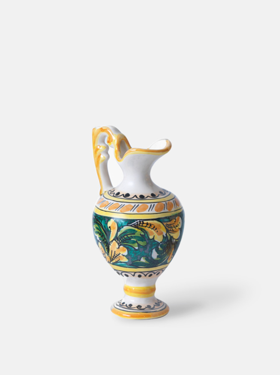 Anfora TDS Ceramica Caltagirone Artigianale decorata a mano MISURE VARIE - Media - OGGETTISTICA