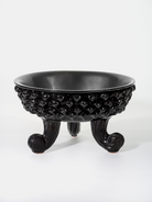 Centrotavola Pigna TDS Ceramica Caltagirone cm H.30 Artigianale Nero - MEZZE PIGNE