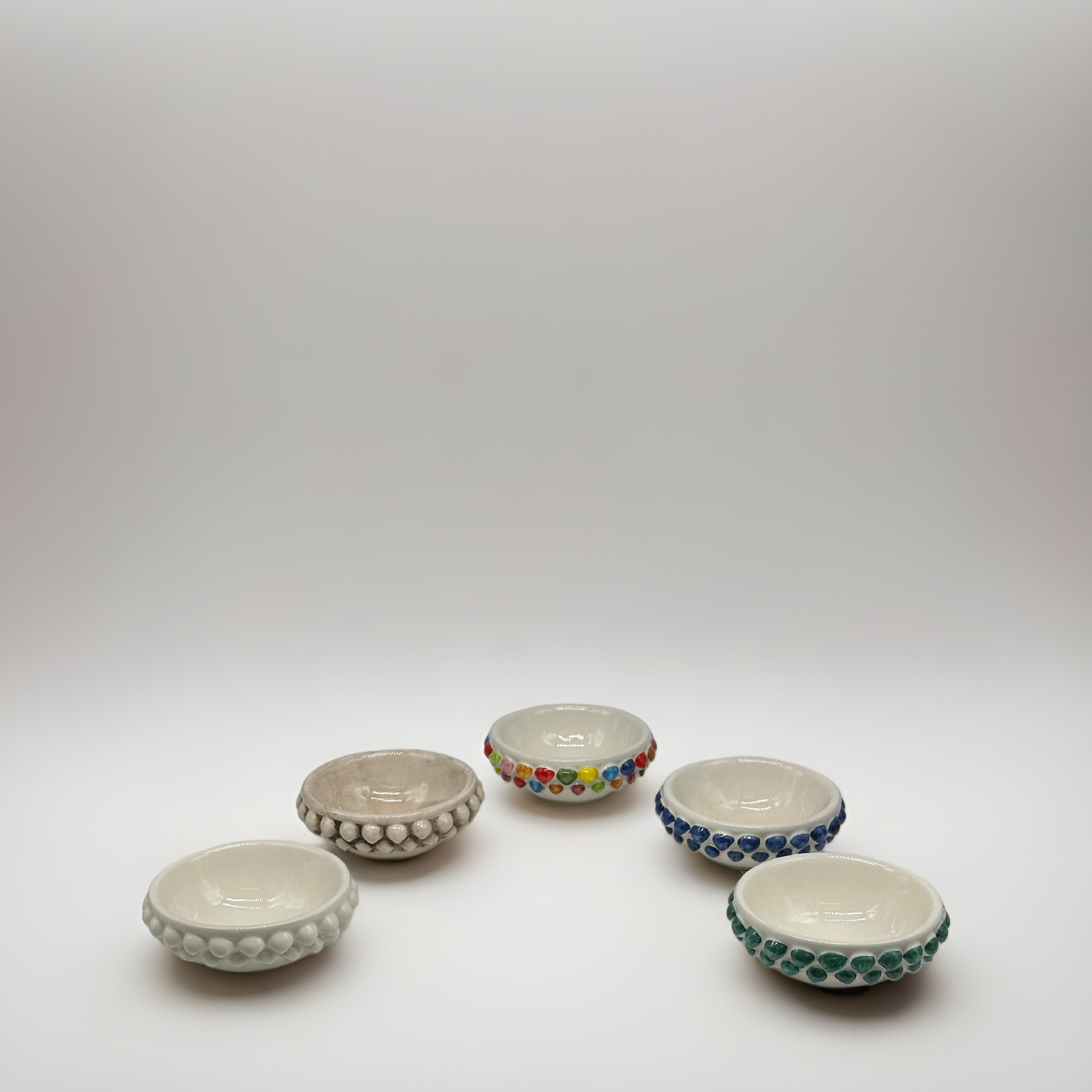 Ciotola Pigna Diametro 13cm Ceramica Caltagirone - BOMBONIERA