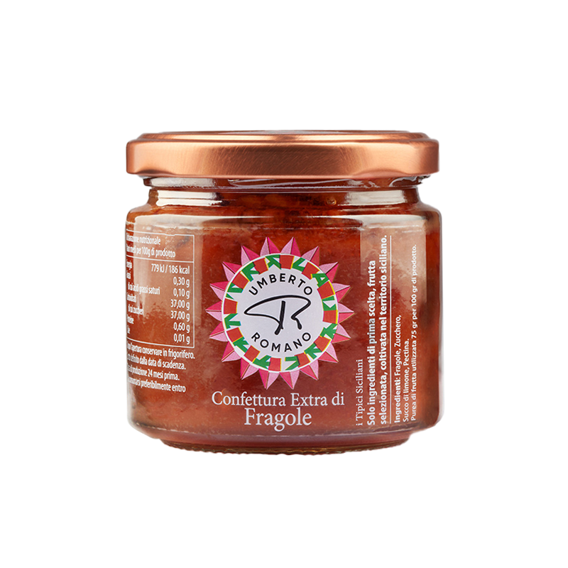 Confettura Extra di Fragole Grammi 220 - MARMELLATE