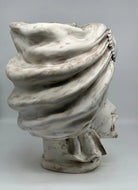 FINE SERIE - Testa di Moro Atena Ceramica Caltagirone cm H.40 L.28 Artigianale Effetto Anticato - Uomo - TESTA DI MORO