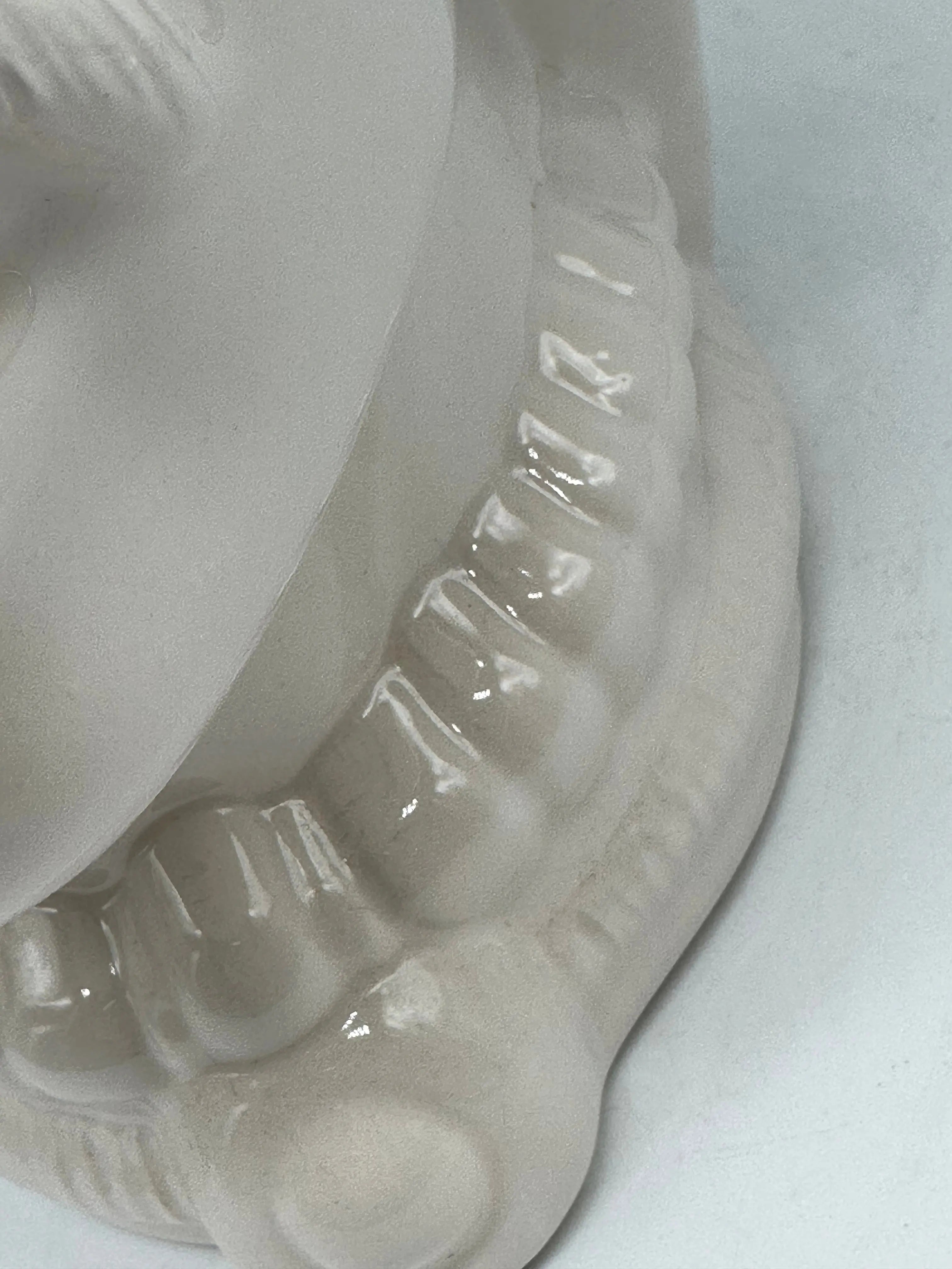 FINE SERIE - Teste di Moro Afro Uomo Ceramica Caltagirone cm H.35 L.23 Artigianale Bianco Labbra Rosse DD CERAMICHE SICILIANE