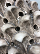 Lampada Pigna traforata Ceramica Caltagirone cm H.47 L.30 Artigianale Beige Écru DD CERAMICHE SICILIANE