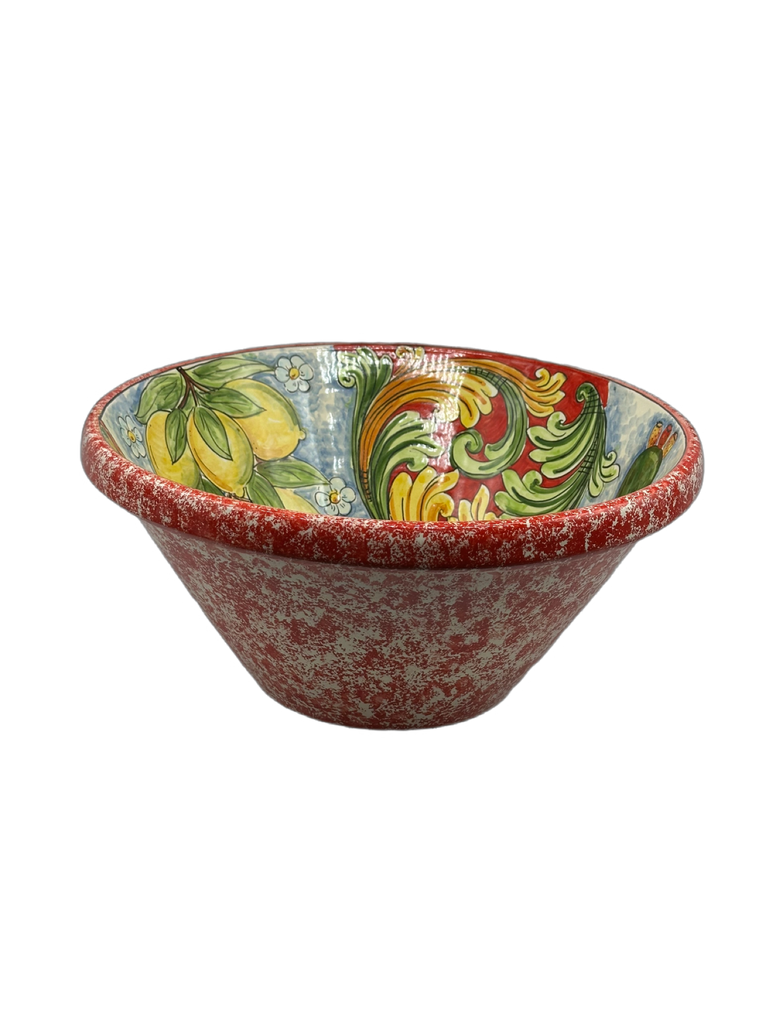 Lavello Ceramica Caltagirone Diametro cm 37 per interno/esterno V.4 - LAVELLI