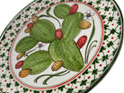Piatto da Portata Diametro 37cm Uso Alimentare Ceramica Caltagirone - Fico d’India - PIATTI SERVIZIO