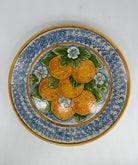 Piatto da Portata Fangotto Diametro 30cm Uso Alimentare Ceramica Caltagirone - Arance - PIATTI