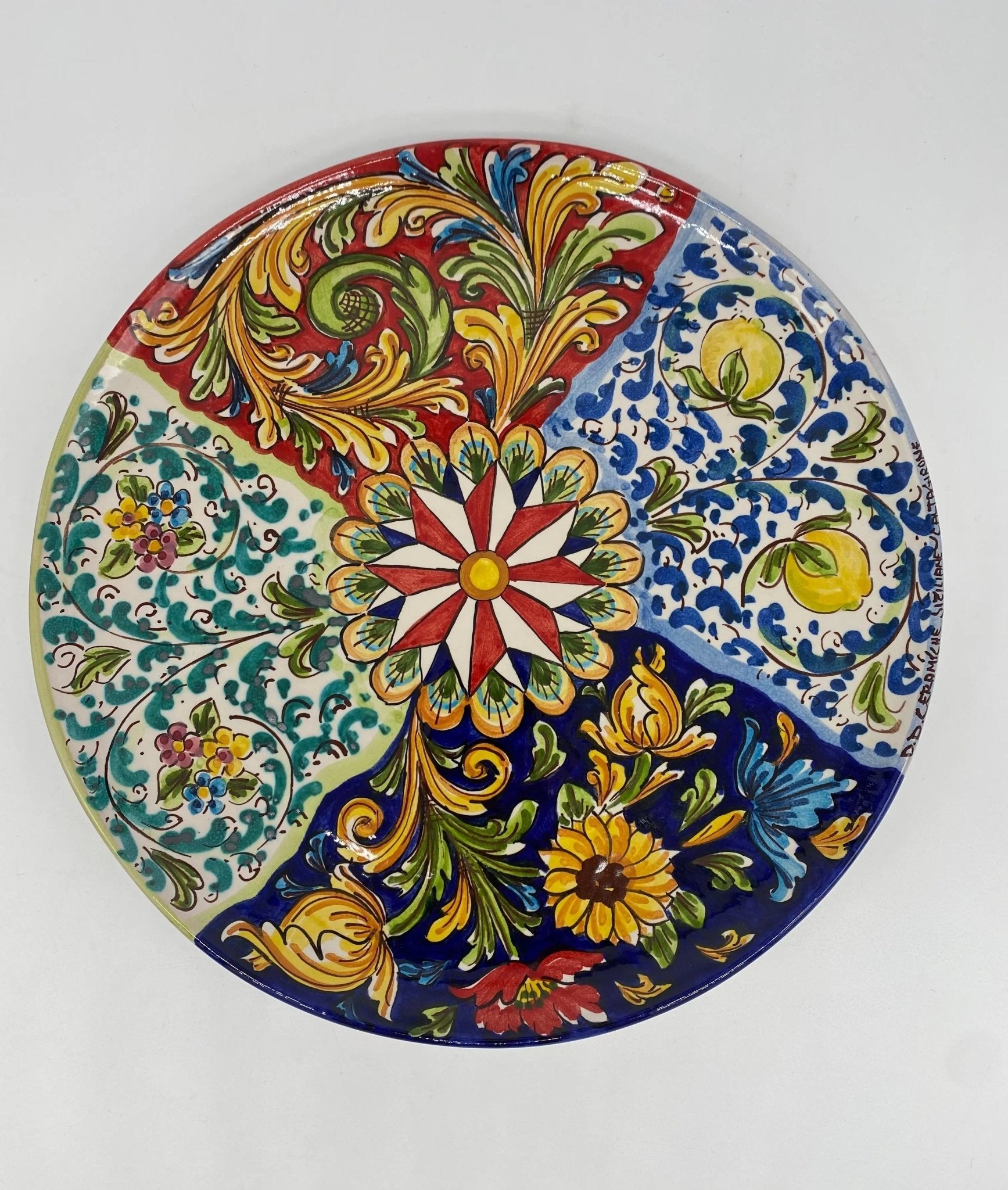Piatto fondo in ceramica dipinto a mano - Gall & Zick – Gall & Zick Piatto fondo in ceramica dipinto a mano - Gall & Zick – Gall & Zick