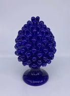 Pigna Ceramica Caltagirone cm H.25 Artigianale Blu DD CERAMICHE SICILIANE