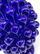 Pigna Ceramica Caltagirone cm H.25 Artigianale Blu DD CERAMICHE SICILIANE