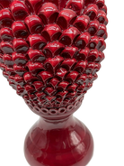 Pigna Ceramica Caltagirone cm H.45 Artigianale Bordeaux Linea Luis DD CERAMICHE SICILIANE