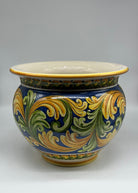 Portavaso Decorato a Mano Diametro 30cm Ceramica Caltagirone V.2 - PORTAVASO