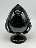 Pumo Ceramica Caltagirone cm H.25 Artigianale Nero - PUMI